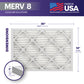 BNX TruFilter 14x20x1 MERV 8 Pleated Air Filter – Made in USA (6-Pack)