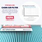 BNX TruFilter C7078 Cabin Air Filter, HEPA 99.97%, MADE IN USA, Compatible With Nissan: Sentra 2013-2019, Cube 2011-2017, Juke 2011-2017, Left 2011-2018