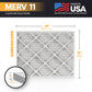 BNX TruFilter 16x20x1 Air Filter MERV 11 (4-Pack) - MADE IN USA - Allergen Defense Electrostatic Pleated Air Conditioner HVAC AC Furnace Filters for Allergies, Dust, Pet, Smoke, Allergy MPR 1200 FPR 7