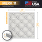 BNX 20x20x1 MERV 11 Air Filter 2 Pack - MADE IN USA - Electrostatic Pleated Air Conditioner HVAC AC Furnace Filters - Removes Dust, Mold, Pollen, Lint, Pet Dander, Smoke, Smog