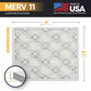 BNX 20x25x1 MERV 11 Air Filter 4 Pack - MADE IN USA - Electrostatic Pleated Air Conditioner HVAC AC Furnace Filters - Removes Dust, Mold, Pollen, Lint, Pet Dander, Smoke, Smog