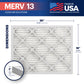 BNX 16x20x1 MERV 13 Pleated Air Filter – Made in USA (4-Pack)