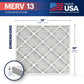 BNX TruFilter 20x22x1 MERV 13 Pleated Air Filter – Made in USA (6-Pack)